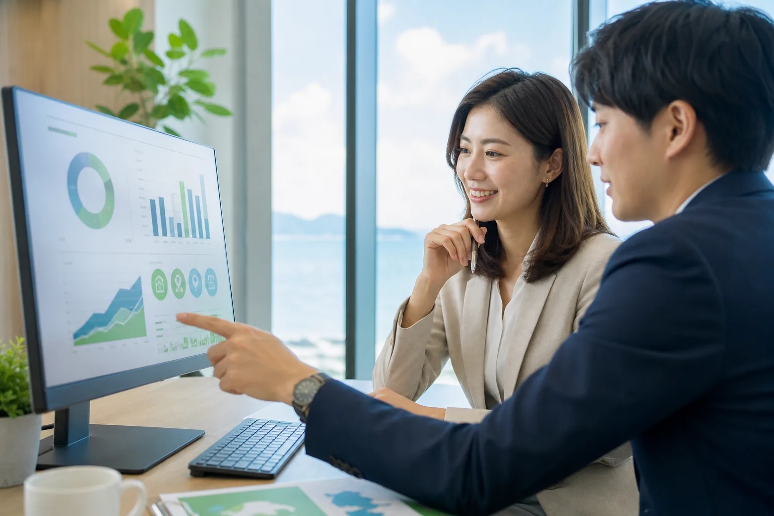 顧問與客戶檢視 ESG 數據