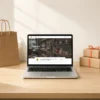 product-ecommerce-main E-Commerce 銷售型網站範例:桌上筆電顯示模板首頁畫面